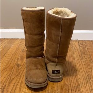 Tall Chesnut UGG boots